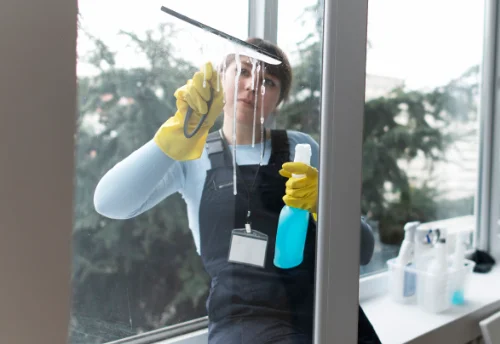 Nettoyage de vitres intérieures et extérieures à Villemaury